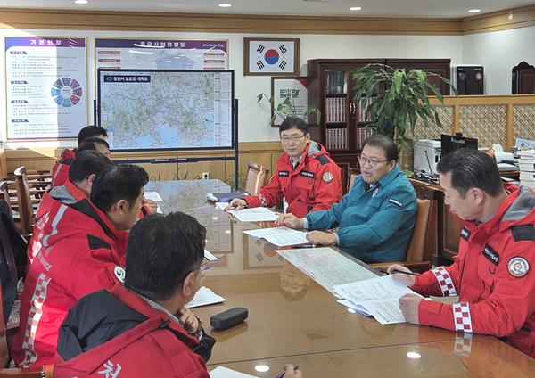 창원특례시, 장금용 시장 권한대행 주재 산불대책회의 개최