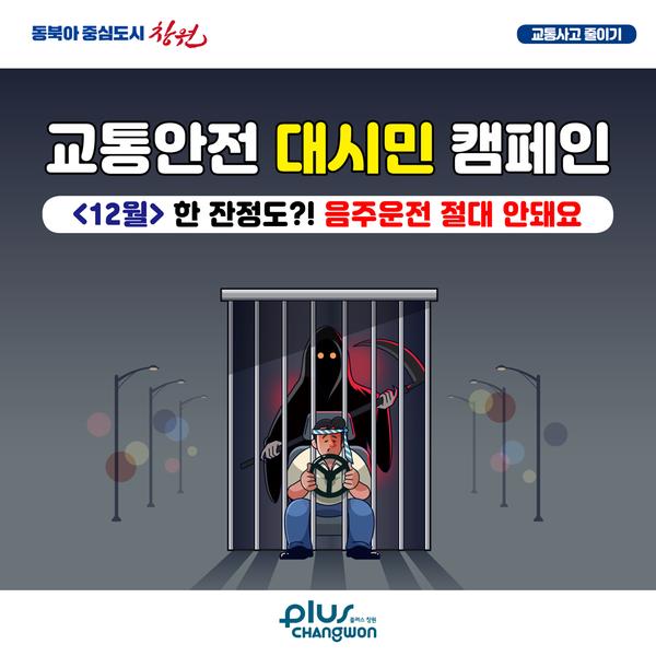 12월 교통안전 대시민 캠페인 '음주운전 근절'