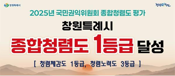 종합청렴도 1등급