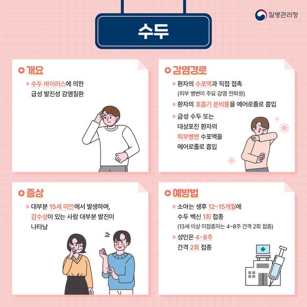 수두 예방수칙