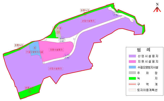 토지이용계획도