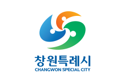 세로형 창원특례시명칭결합(국문+영문) 심벌마크