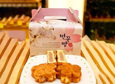 Cherry blossom bread