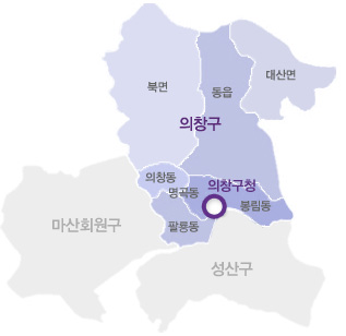 의창구 지도이미지