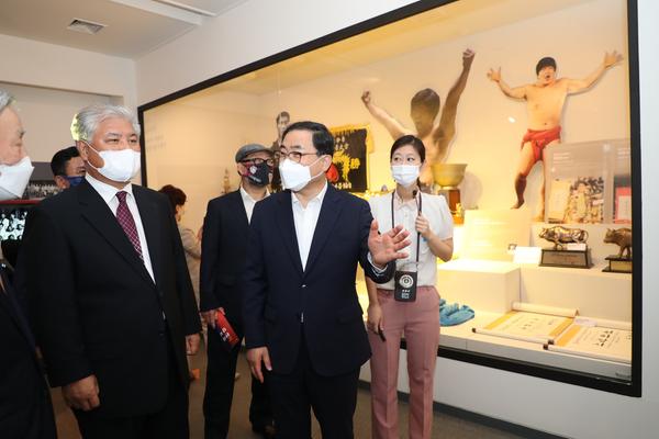 창원시, 천하장사 특별전 개막식 개최