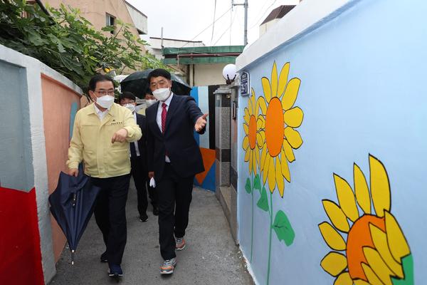 창원시, 합성2동 벽화골목 &lsquo;골목길 ; 잇다&rsquo;개통식 개최 