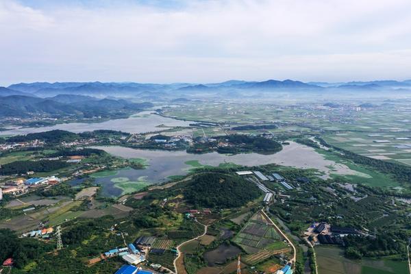 창원시 주남저수지 &lsquo;경남도 대표 우수 습지&rsquo; 지정(동판 전경).