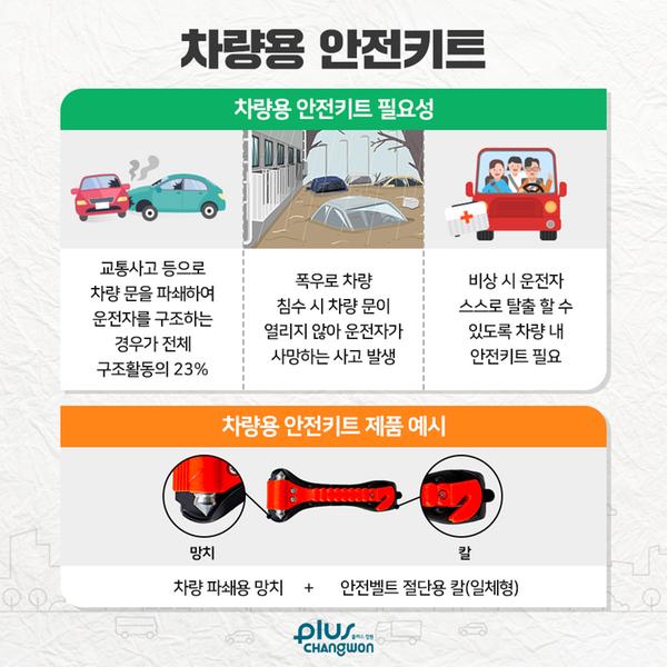 창원시, 교통재난 대비&ldquo;차량용 안전키트 갖기 운동&rdquo;전개.창원시, 교통재난 대비“차량용 안전키트 갖기 운동”전개.jpg