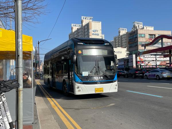 하차 후 찍은 사진입니다