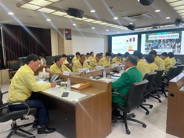 창원특례시, 폭염대응 T/F팀 대책회의 개최 