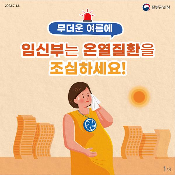 임신부 온열질환 예방 건강수칙