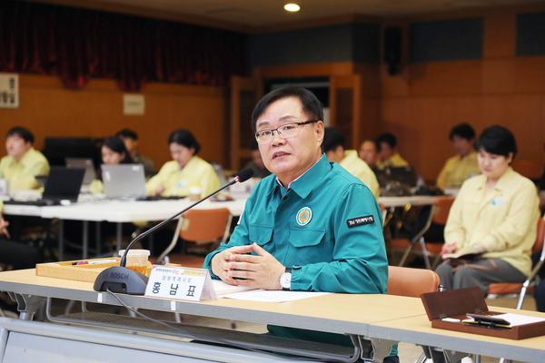 홍남표 창원시장 을지연습 상황보고회서 