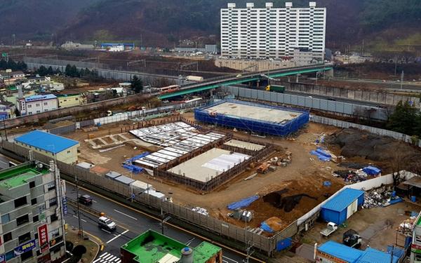 내서 스포츠센터 건립공사 &lsquo;착착&rsquo; 진행 중.내서 스포츠센터 건립공사 ‘착착’ 진행 중.jpg
