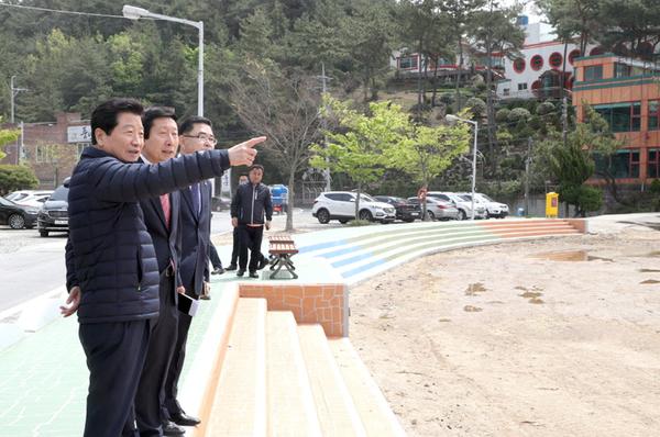                      광암해수욕장 조성사업 현장 점검 광암해수욕장 조성사업 현장 점검 (1).jpg