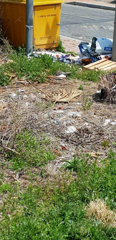 불법쓰레기와 지저분한 공간