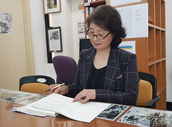2019 마산문학관 시낭송교실 윤정희 시낭송가