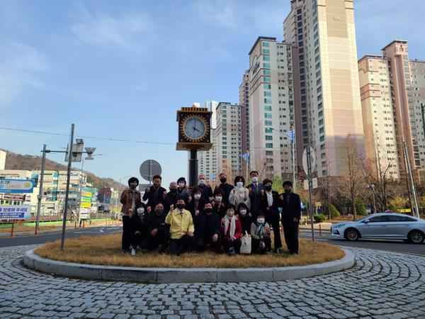 양덕2동 회전교차로 상징물 설치 준공