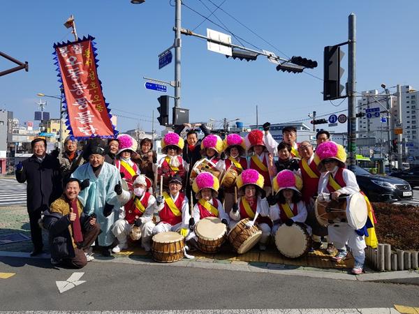오동동 지신밟기