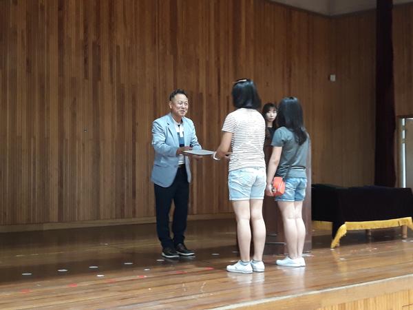 김양주주민자치위원장 우수상 시상