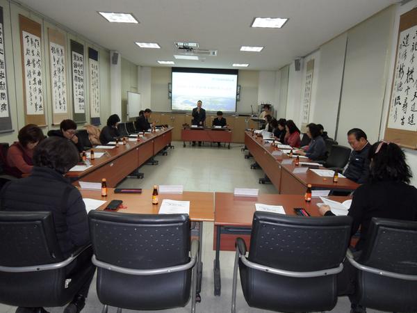 새해 들어 처음으로 개최하는 마산회원구 구암2동  1월 주민자치위원회