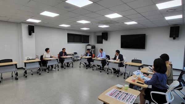 월영대 마을신문 편집회의