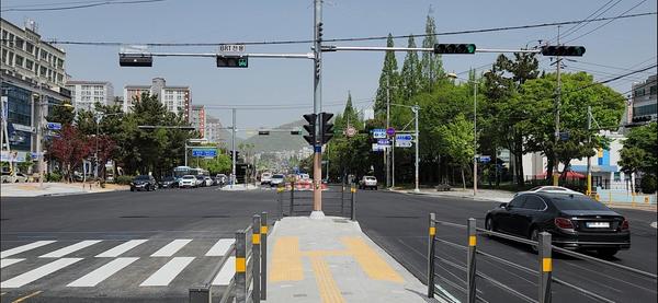 창원 원이대로 S-BRT 개통 대비 신호체계 개선창원 원이대로 S-BRT 개통 대비 신호체계 개선(신교통추진단)-서부경찰서사거리.jpg