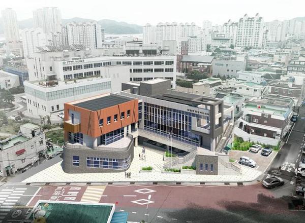 완월동행정복지센터 신축 조감도