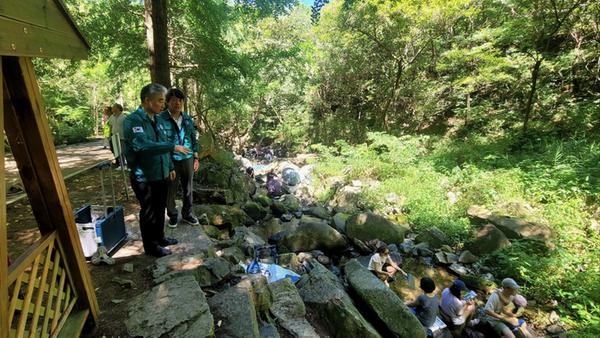 조명래 창원특례시 제2부시장, 피서지 안전관리 점검 나서조명래 창원특례시 제2부시장, 피서지 안전관리 점검 나서(도시계획과)-달천공원 현장점검01.JPG