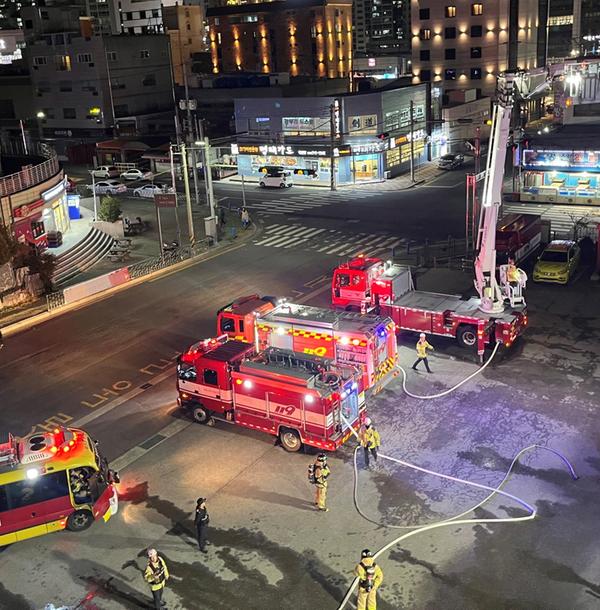 2023. 11. 15. 마산소방서, 승강기 사고 대비 구조훈련