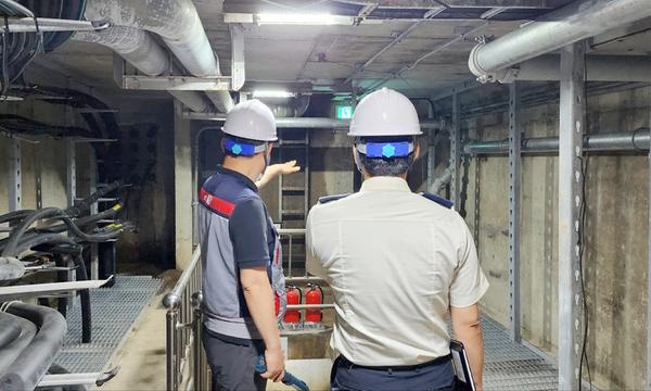 2023. 6. 29. 의창소방서, 지하구 소방시설 소급 적용 시설 현장 점검