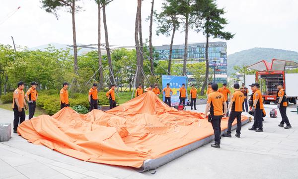 2023. 6. 12. 의창소방서, 긴급구조통제단 가동훈련