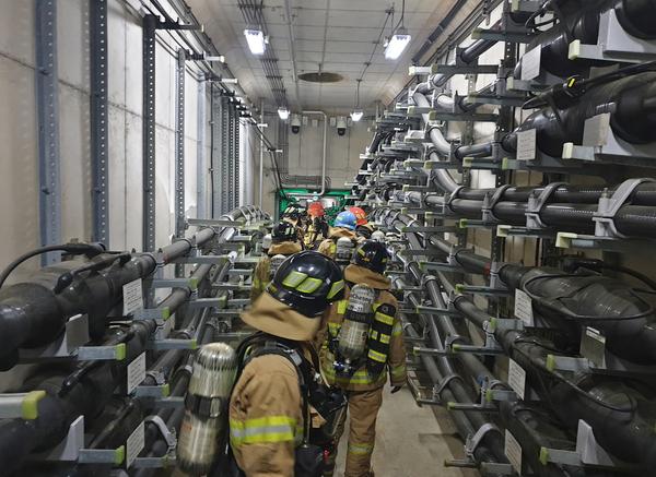 사회기반시설 전력구 불시출동훈련