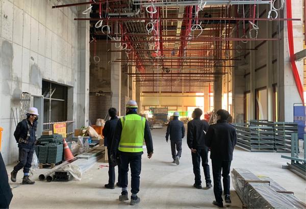 공사장 용접불티 화재 주의 당부