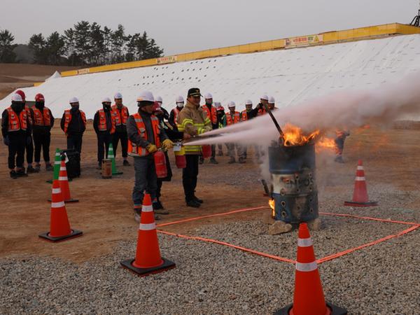 2022. 12. 13. 의창소방서, 공사장 용접&middot;불티 화재 주의 당부