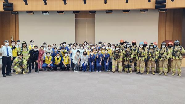 2022. 11. 16. 한마음병원 합동소방훈련