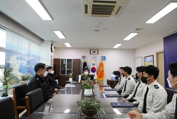 승진자 임용 신고식