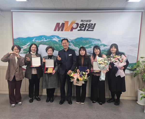 보육교직원 도지사 표창 전수