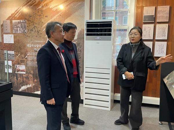 구 마산헌병분견대 전시관 점검모습