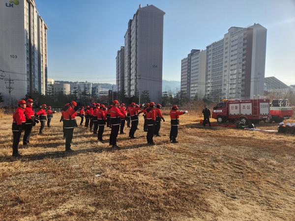 [관련사진]의창구, 산불방지 전문교육훈련 실시(1)
