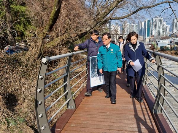 서원곡 덱로드 점검 사진