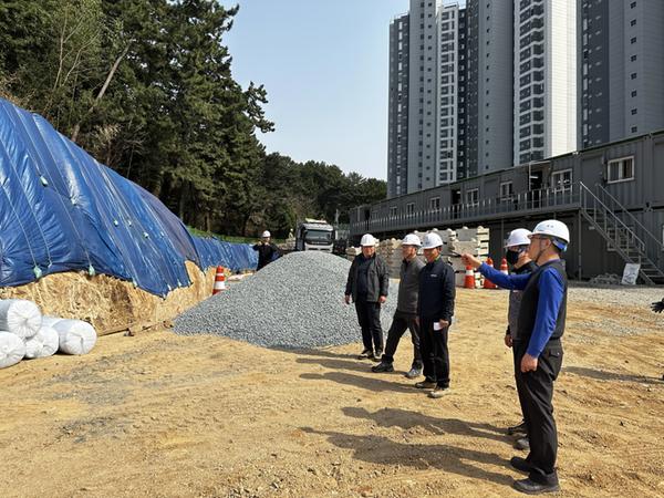 농업기술센터 통합청사 건립공사 현장