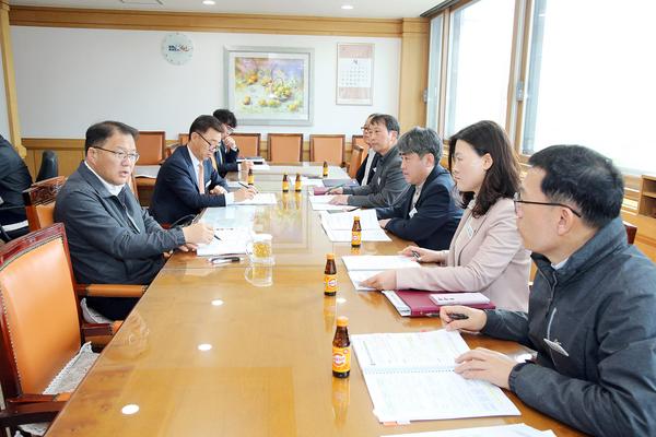 장금용 창원특례시장 권한대행, 현안 보고회 개최