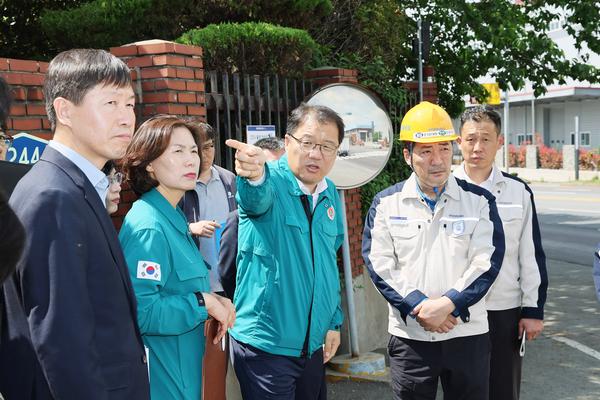 장금용 창원특례시 권한대행, 효성중공업‧LG전자 방문