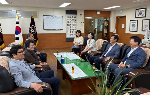 홍순영 성산구청장, 창원 보훈3단체 방문해 감사와 소통의 시간 가져