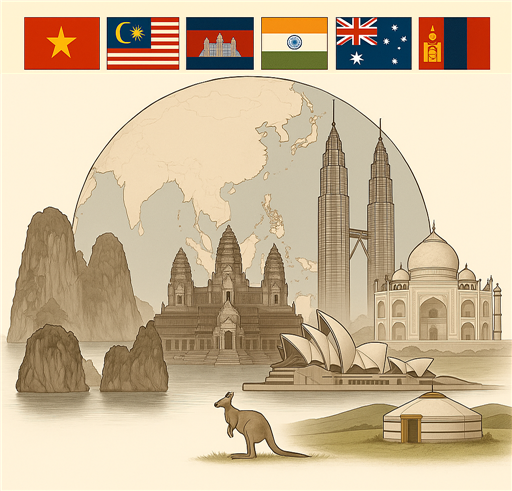 아시아 및 기타지역