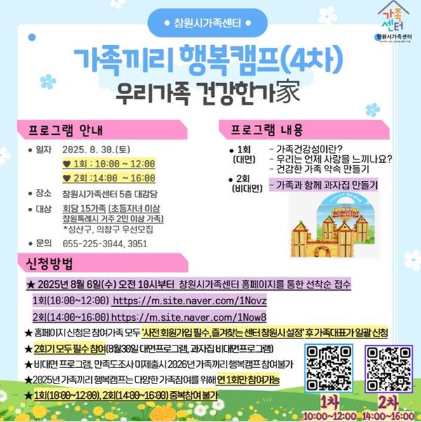 가족끼리행복캠프(4차)