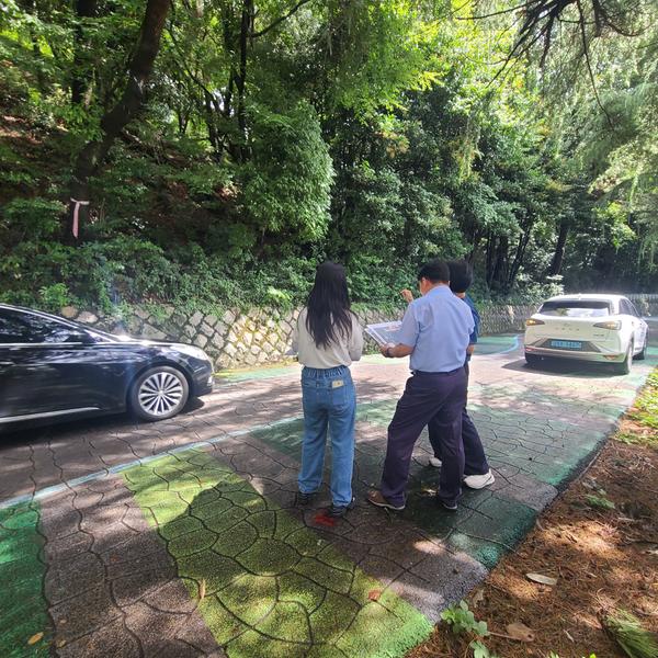 산호근린공원 안전점검