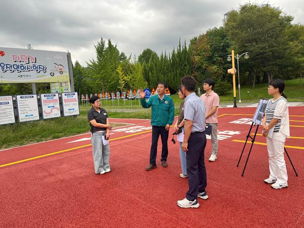 어린이교통공원 내 부분 정비를 통한 쾌적한 공원 환경 조성 
