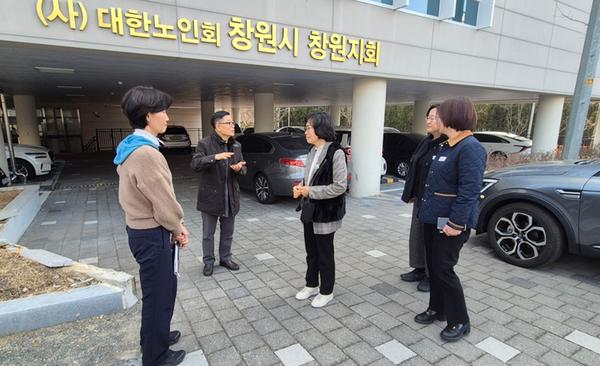 신임 성산구청장, 대한노인회 창원시 창원지회 방문
