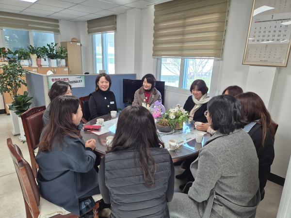 마산회원구 민간어린이집연합회 임원진 간담회